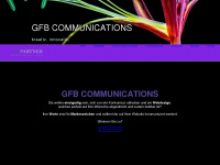 gfb-communications.at Webseite Vorschau