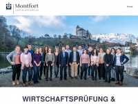 montfort.ch Webseite Vorschau