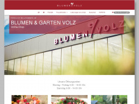 blumen-volz-shop.de Webseite Vorschau