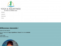 yoga-aquafitness-erika-gutierrez.de Webseite Vorschau