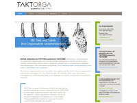 taktorga.ch Webseite Vorschau