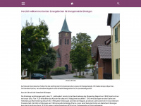 kirchengemeinde-boesingen.de Webseite Vorschau