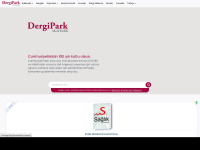 dergipark.org.tr Webseite Vorschau