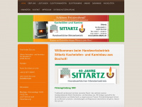 kamine-sittartz.de Webseite Vorschau