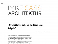 sass-architektur.de Webseite Vorschau