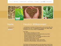 hanfmarkt.at Webseite Vorschau