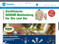 shop-coenen.de Webseite Vorschau