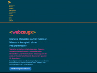 webzeugx.de Webseite Vorschau