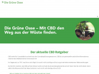 die-gruene-oase.com Webseite Vorschau