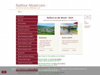 radtour-mosel.com Webseite Vorschau