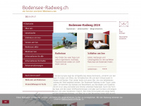 bodensee-radweg.ch Webseite Vorschau