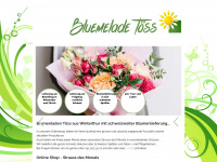 bluemelade-toess.ch Webseite Vorschau