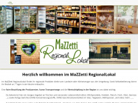 mazzetti.at Webseite Vorschau