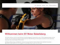 sv-motor-babelsberg.de Webseite Vorschau