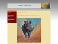 karlas-kunstgalerie.de Webseite Vorschau
