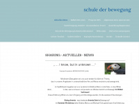 schule-der-bewegung.net Webseite Vorschau