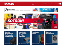 sotroni.es Webseite Vorschau