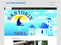 santorin-grill.de Webseite Vorschau