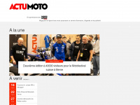 actumoto.ch Webseite Vorschau