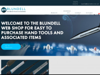 blundellshop.co.uk Webseite Vorschau