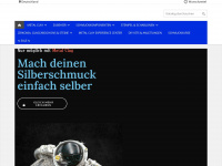 metalclay-shop.com Webseite Vorschau