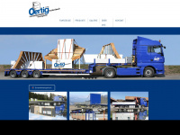 oertigtransporte.ch Webseite Vorschau