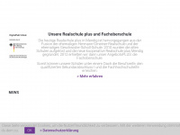 realschuleplus-mendig.com Webseite Vorschau
