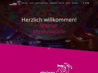 steinermaskenbaelle.ch Webseite Vorschau