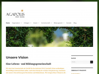 agapolis.ch Webseite Vorschau