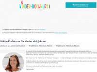 kinder-kochkurs.com Webseite Vorschau