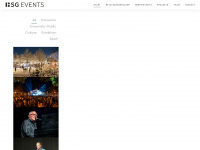 hsg-events.at Webseite Vorschau