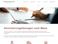 finanz-control.li Webseite Vorschau