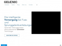 gelenic.ch Webseite Vorschau
