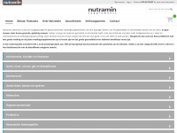 nutramin.nl Webseite Vorschau