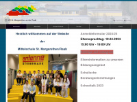 ms-margarethen.at Webseite Vorschau