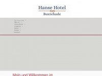 hanse-hotel-buxtehude.de Webseite Vorschau