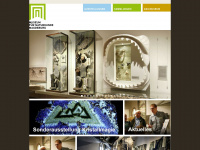 naturkundemuseum-magdeburg.de Webseite Vorschau
