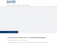 sauer-service.com Webseite Vorschau