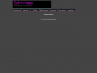 schminnes.de Webseite Vorschau