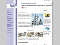 awm-werkzeugmaschinen.de Webseite Vorschau