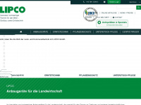 lipco.com Webseite Vorschau