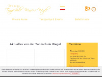 tanzschule-wegel.de Webseite Vorschau