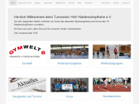 tv-niederschopfheim.de Webseite Vorschau