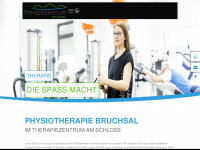 therapiezentrum-bruchsal.de Webseite Vorschau