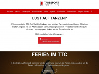 ttc-rot-weiss.de Webseite Vorschau