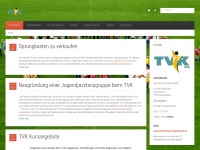tv-kappelrodeck.de Webseite Vorschau