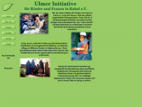 ulmer-initiative-fuer-kabul.de Webseite Vorschau