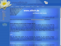 zillich.de Webseite Vorschau