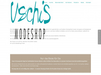 uschis-modeshop.de Webseite Vorschau