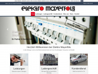 elektro-mayerfoels.de Webseite Vorschau